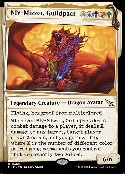 Niv-Mizzet, Guildpact - Foil