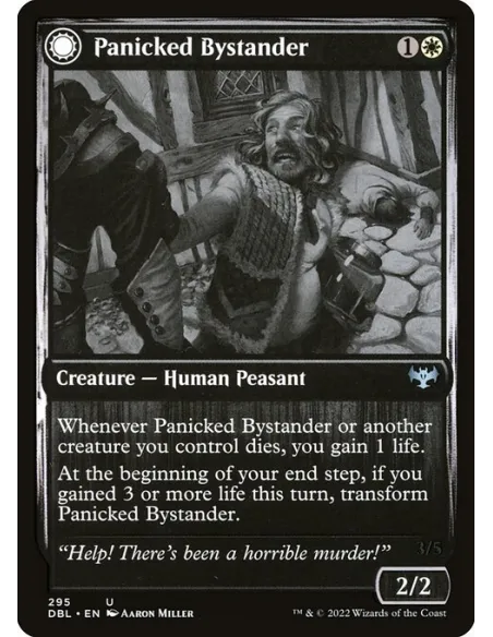 Panicked Bystander // Cackling Culprit