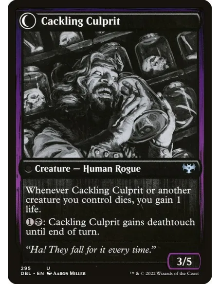 Panicked Bystander // Cackling Culprit - Foil