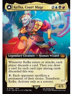 Kefka, Court Mage // Kefka, Ruler of Ruin - Foil