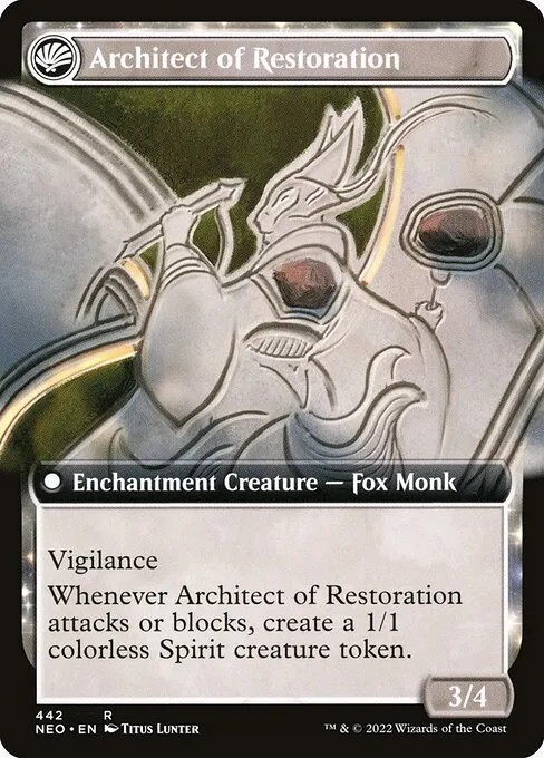 The Restoration of Eiganjo // Architect of Restoration - Foil