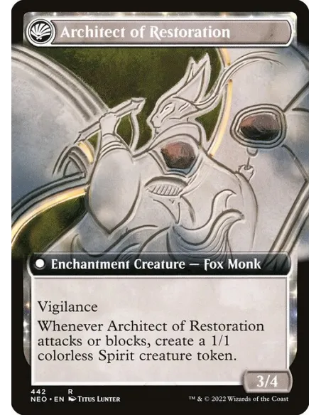 The Restoration of Eiganjo // Architect of Restoration - Foil