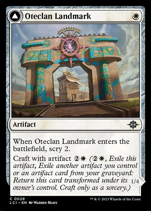 Oteclan Landmark // Oteclan Levitator - Foil