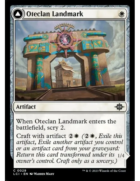 Oteclan Landmark // Oteclan Levitator - Foil