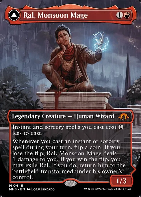 Ral, Monsoon Mage // Ral, Leyline Prodigy - Foil