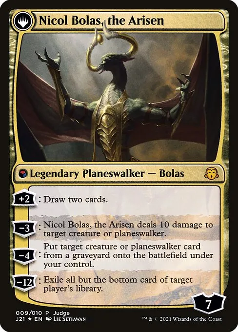 Nicol Bolas, the Ravager // Nicol Bolas, the Arisen - Foil