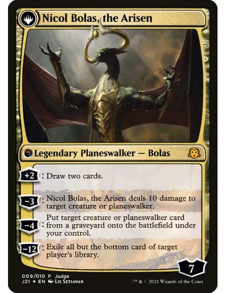 Nicol Bolas, the Ravager // Nicol Bolas, the Arisen - Foil