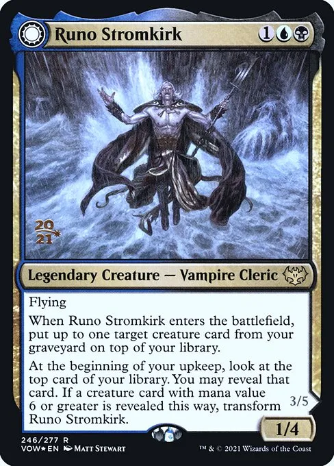 Runo Stromkirk // Krothuss, Lord of the Deep - Foil