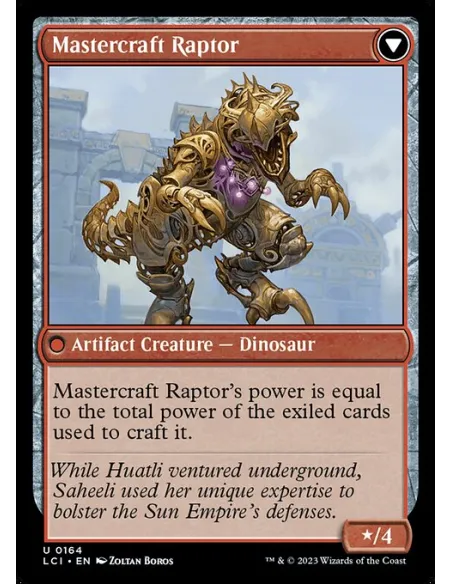 Saheeli's Lattice // Mastercraft Raptor