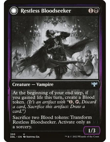Restless Bloodseeker // Bloodsoaked Reveler - Foil