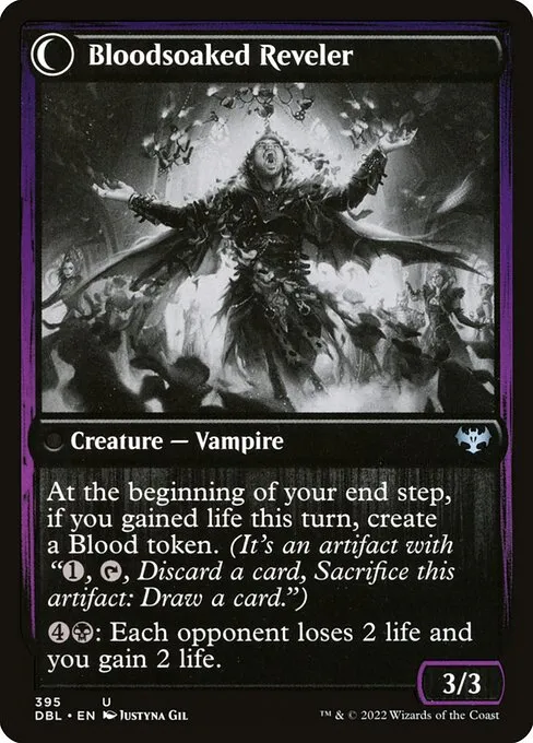 Restless Bloodseeker // Bloodsoaked Reveler - Foil