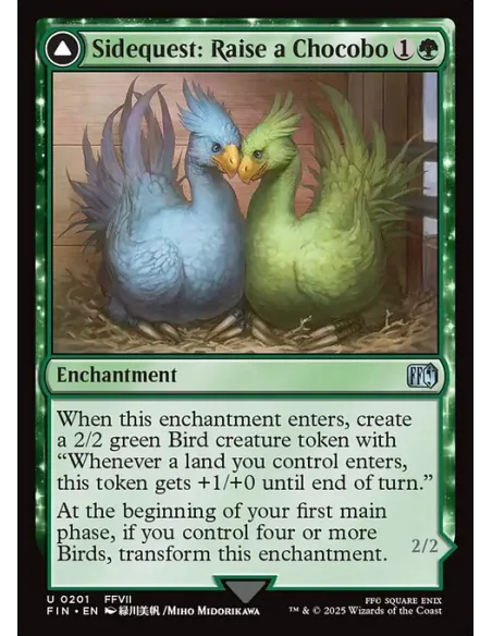 Sidequest: Raise a Chocobo // Black Chocobo