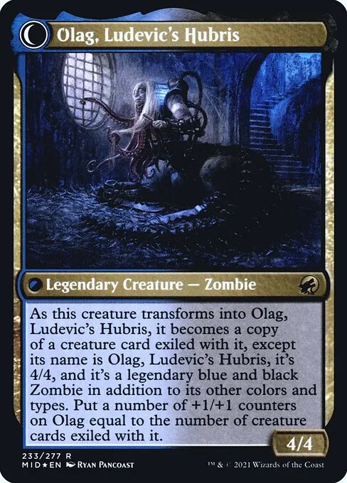 Ludevic, Necrogenius // Olag, Ludevic's Hubris - Foil