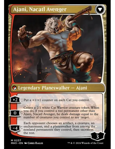 Ajani, Nacatl Pariah // Ajani, Nacatl Avenger - Foil