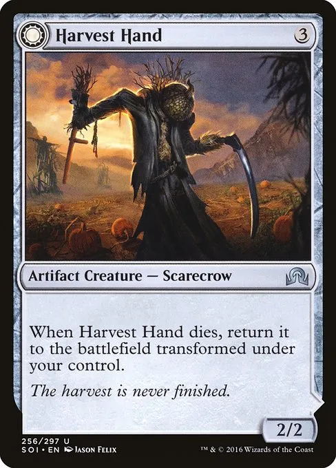 Harvest Hand // Scrounged Scythe - Foil