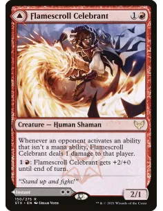 Flamescroll Celebrant // Revel in Silence