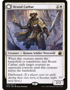 Brutal Cathar // Moonrage Brute - Foil