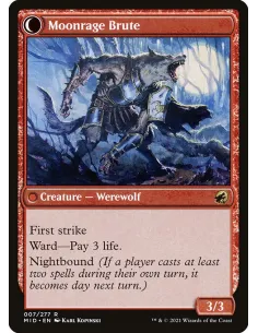 Brutal Cathar // Moonrage Brute - Foil 2