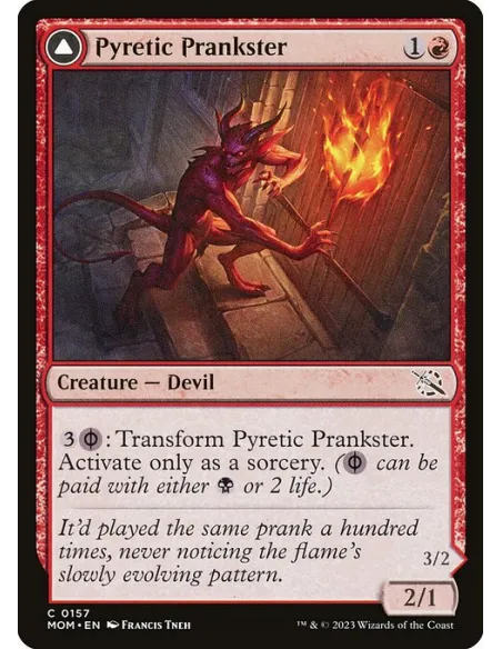 Pyretic Prankster // Glistening Goremonger