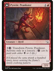 Pyretic Prankster // Glistening Goremonger - Foil