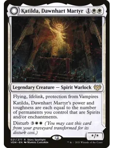 Katilda, Dawnhart Martyr // Katilda's Rising Dawn - Foil