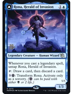 Rona, Herald of Invasion // Rona, Tolarian Obliterator - Foil