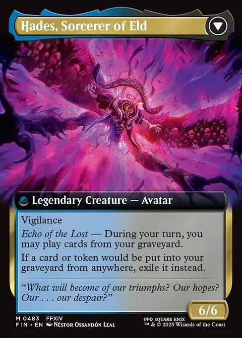 Emet-Selch, Unsundered // Hades, Sorcerer of Eld - Foil