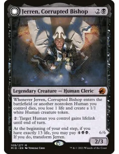 Jerren, Corrupted Bishop // Ormendahl, the Corrupter - Foil