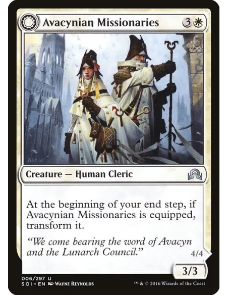 Avacynian Missionaries // Lunarch Inquisitors - Foil