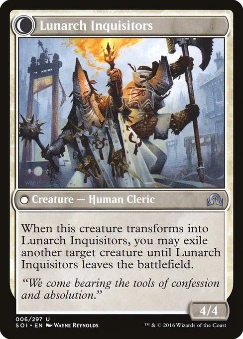 Avacynian Missionaries // Lunarch Inquisitors - Foil