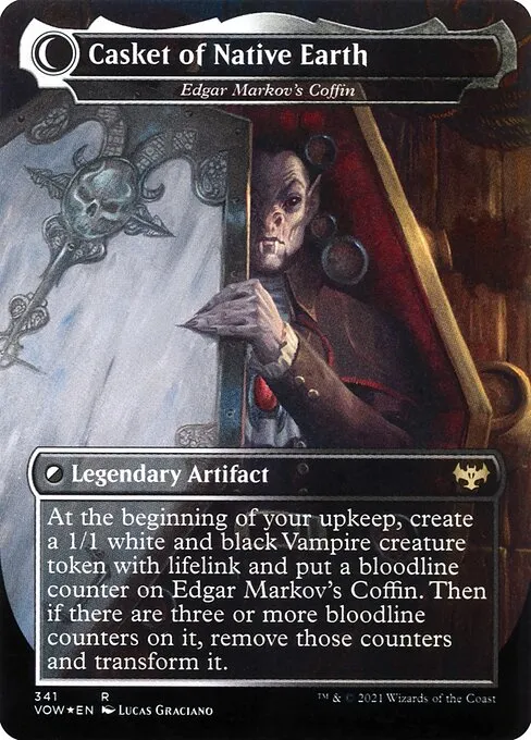 Edgar, Charmed Groom // Edgar Markov's Coffin - Foil