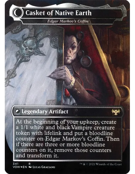 Edgar, Charmed Groom // Edgar Markov's Coffin - Foil