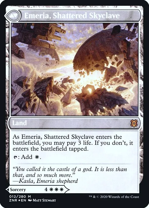 Emeria's Call // Emeria, Shattered Skyclave - Foil