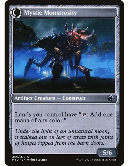 Mystic Skull // Mystic Monstrosity - Foil