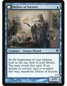 Delver of Secrets // Insectile Aberration