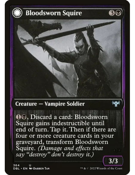 Bloodsworn Squire // Bloodsworn Knight