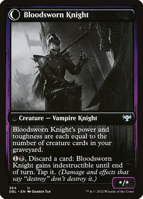 Bloodsworn Squire // Bloodsworn Knight - Foil