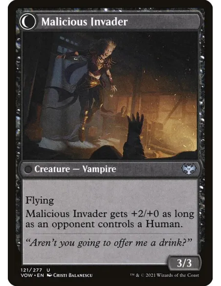 Innocent Traveler // Malicious Invader - Foil