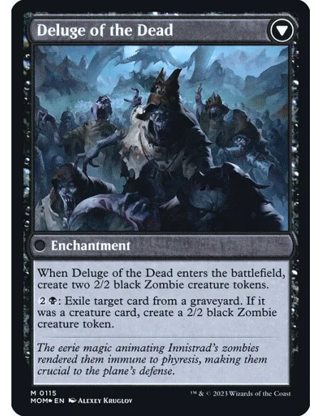 Invasion of Innistrad // Deluge of the Dead - Foil