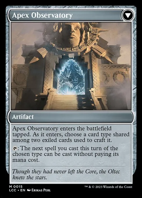 Eye of Ojer Taq // Apex Observatory - Foil