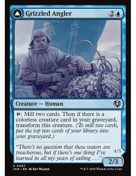 Grizzled Angler // Grisly Anglerfish