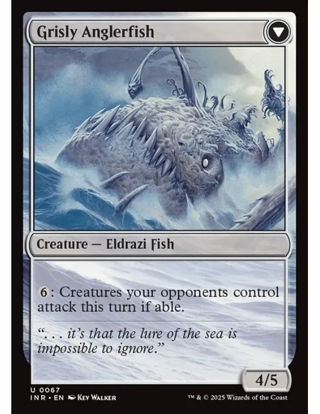 Grizzled Angler // Grisly Anglerfish