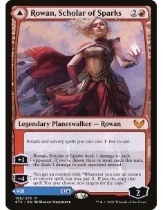 Rowan, Scholar of Sparks // Will, Scholar of Frost - Foil