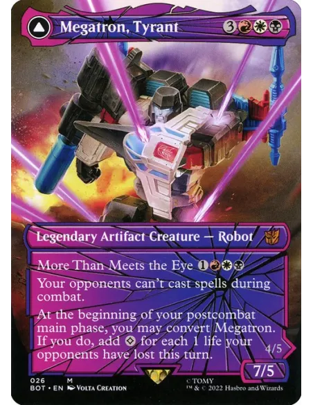 Megatron, Tyrant // Megatron, Destructive Force