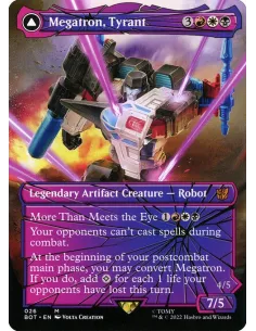Megatron, Tyrant // Megatron, Destructive Force - Foil