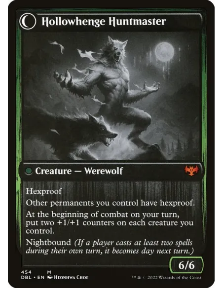 Avabruck Caretaker // Hollowhenge Huntmaster - Foil