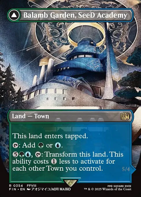 Balamb Garden, SeeD Academy // Balamb Garden, Airborne - Foil