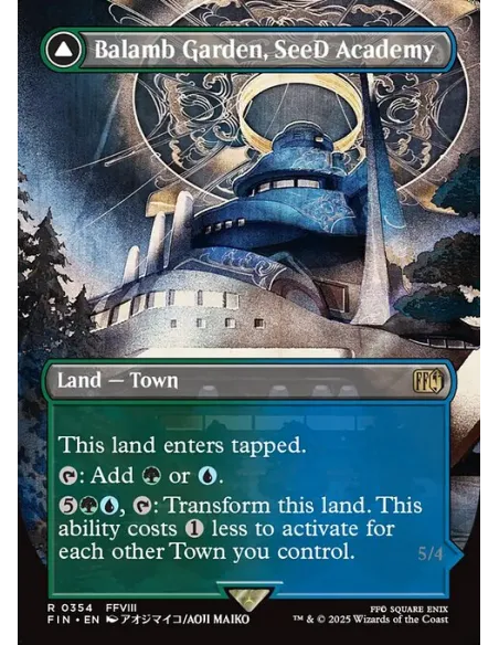 Balamb Garden, SeeD Academy // Balamb Garden, Airborne - Foil