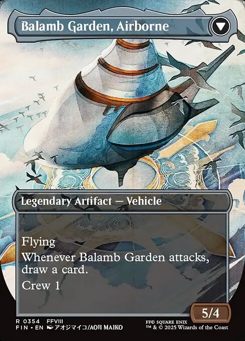 Balamb Garden, SeeD Academy // Balamb Garden, Airborne - Foil
