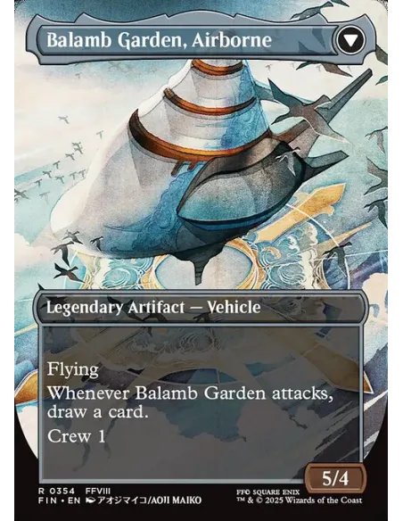 Balamb Garden, SeeD Academy // Balamb Garden, Airborne - Foil